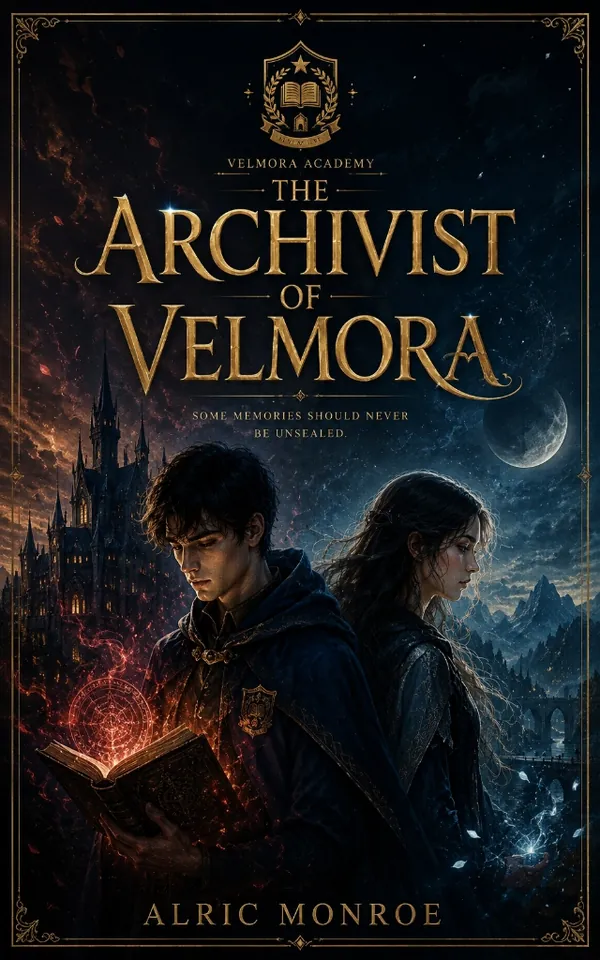 Cover of The Archivist of Velmora: Chronicles of the Thirteenth Flame