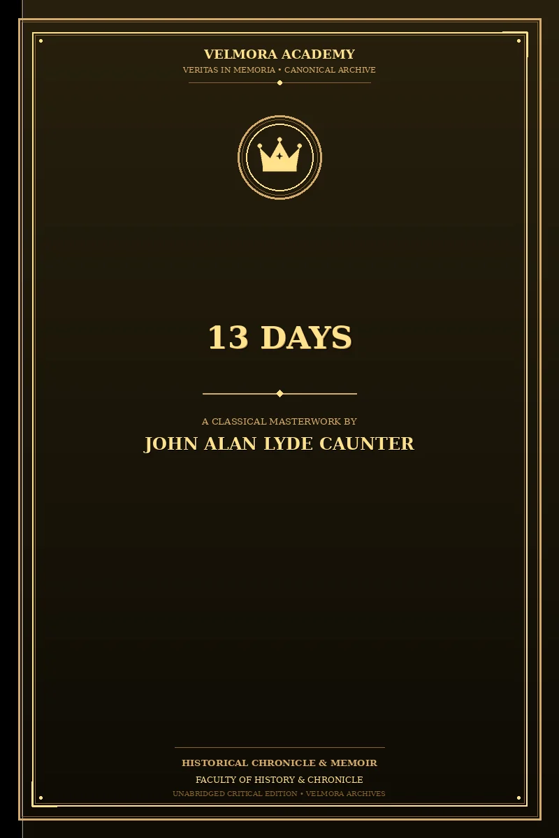 Cover of 13 Days