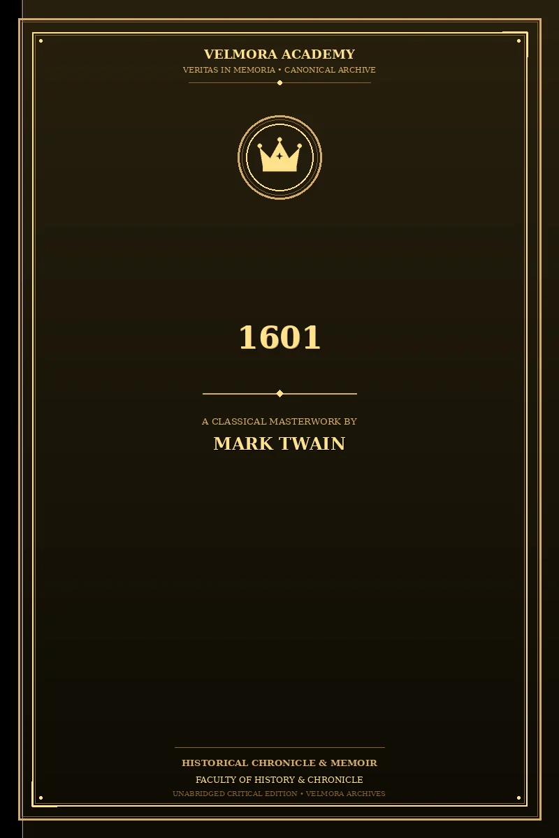 Cover of 1601