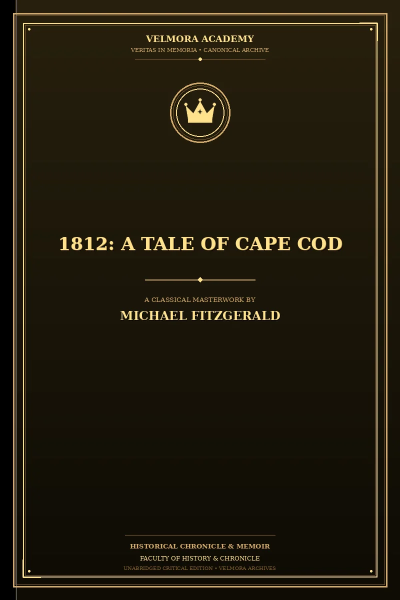 Cover of 1812: A tale of Cape Cod