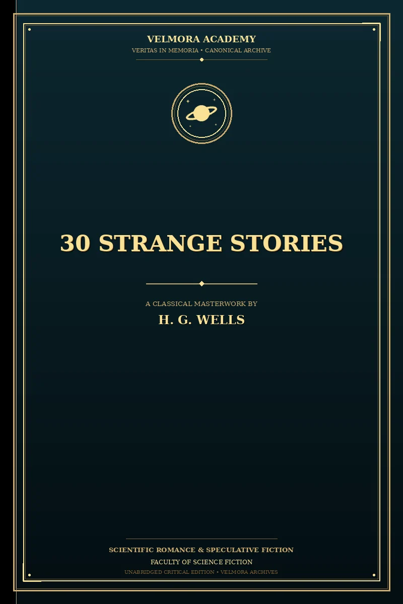 Cover of 30 Strange Stories
