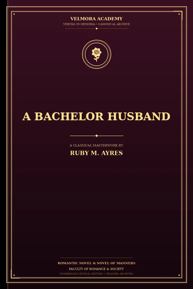 Cover of A Bachelor Husband