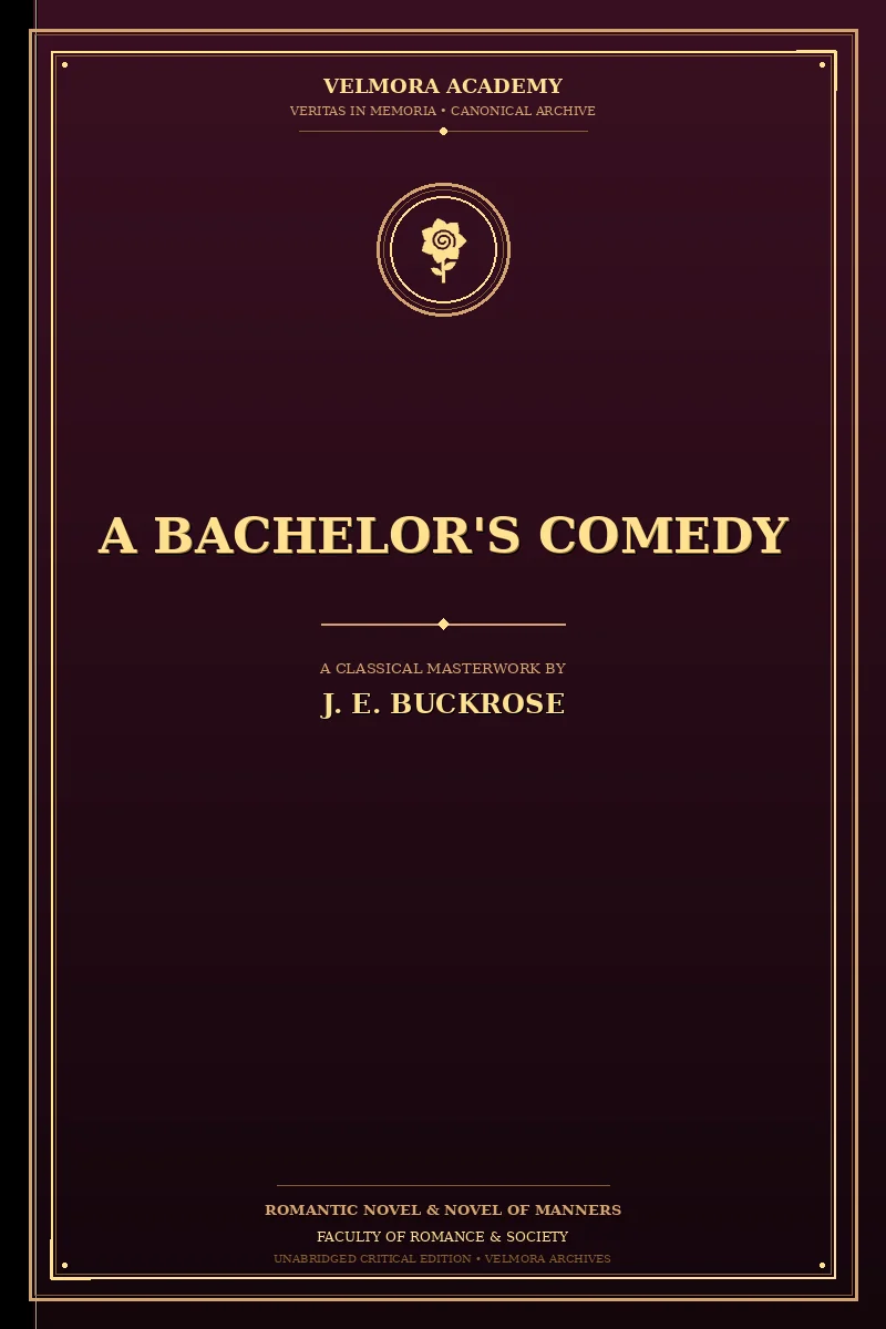 Cover of A Bachelor's Comedy