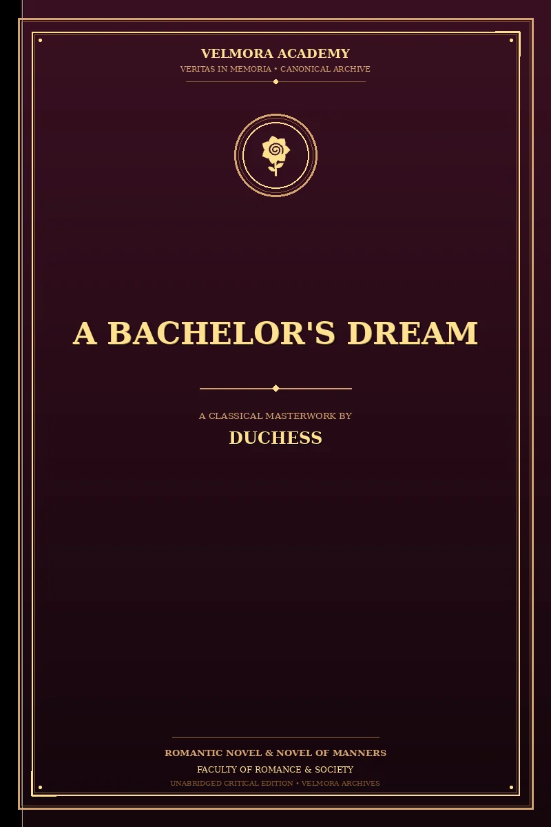 Cover of A Bachelor's Dream