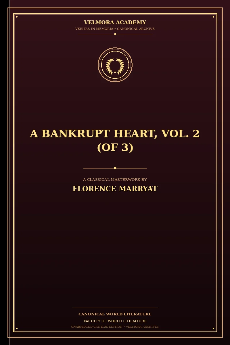 Cover of A bankrupt heart, Vol. 2 (of 3)