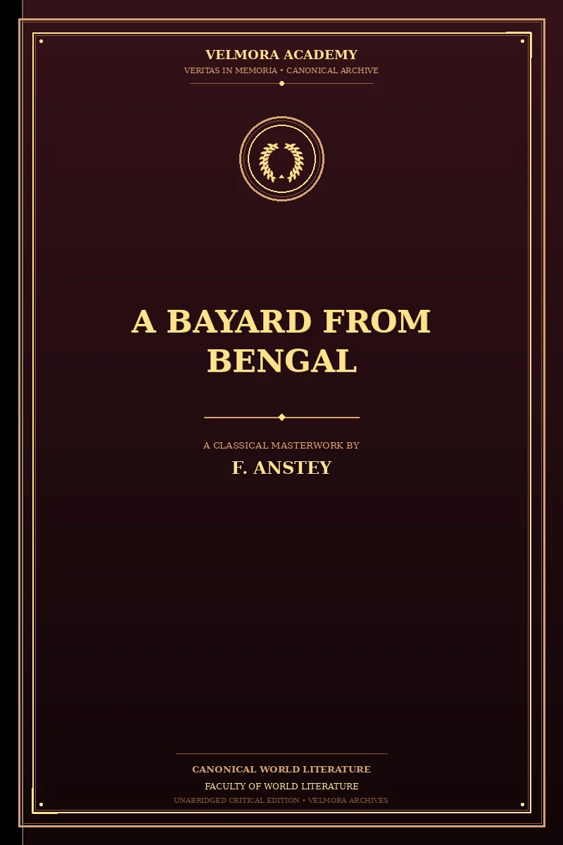 Cover of A Bayard From Bengal