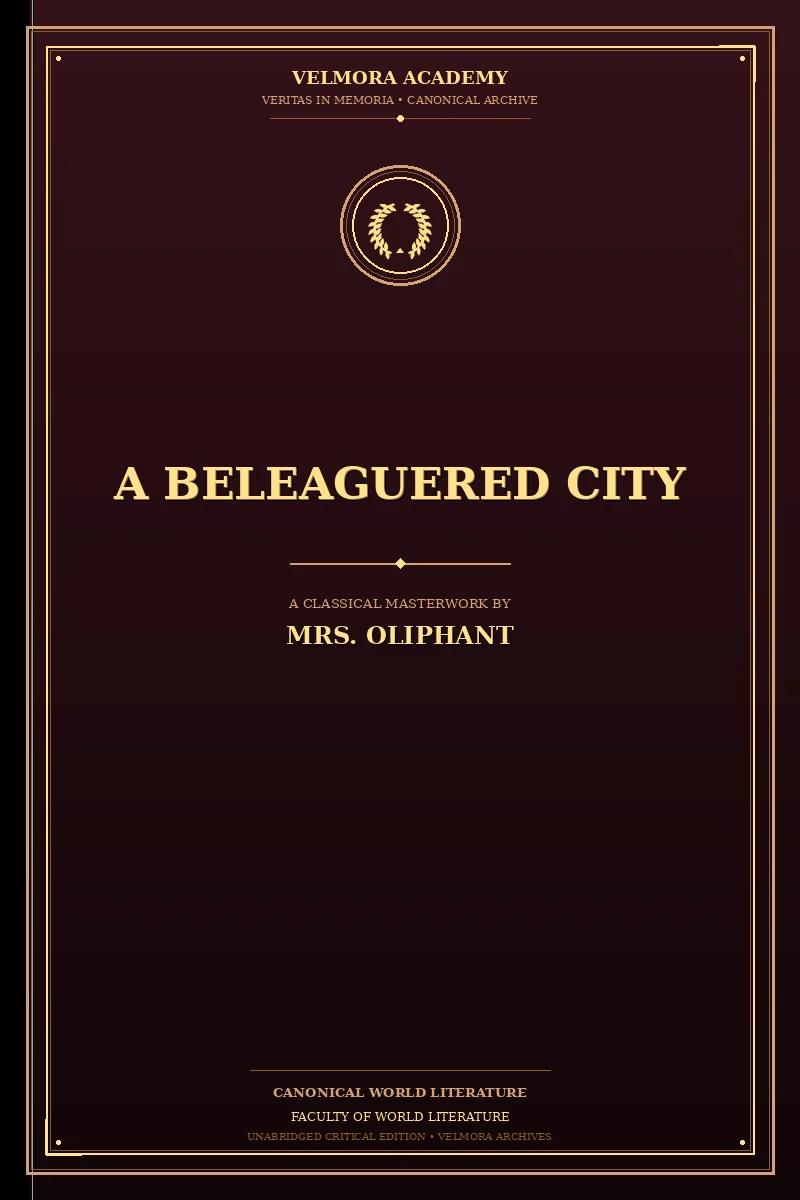 Cover of A Beleaguered City