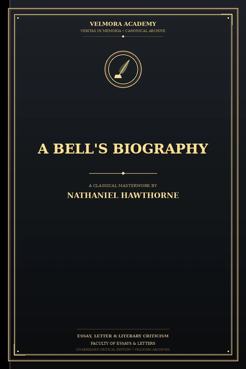 Cover of A Bell's Biography