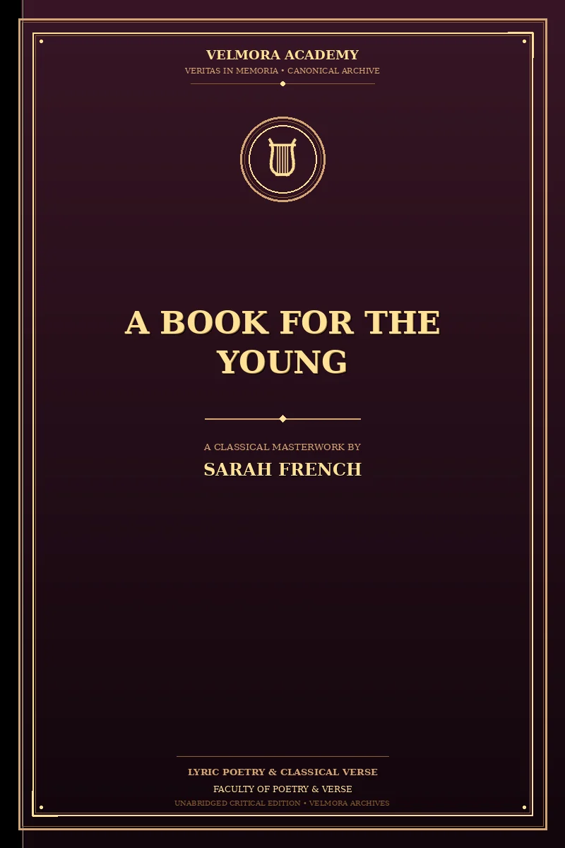 Cover of A Book for the Young
