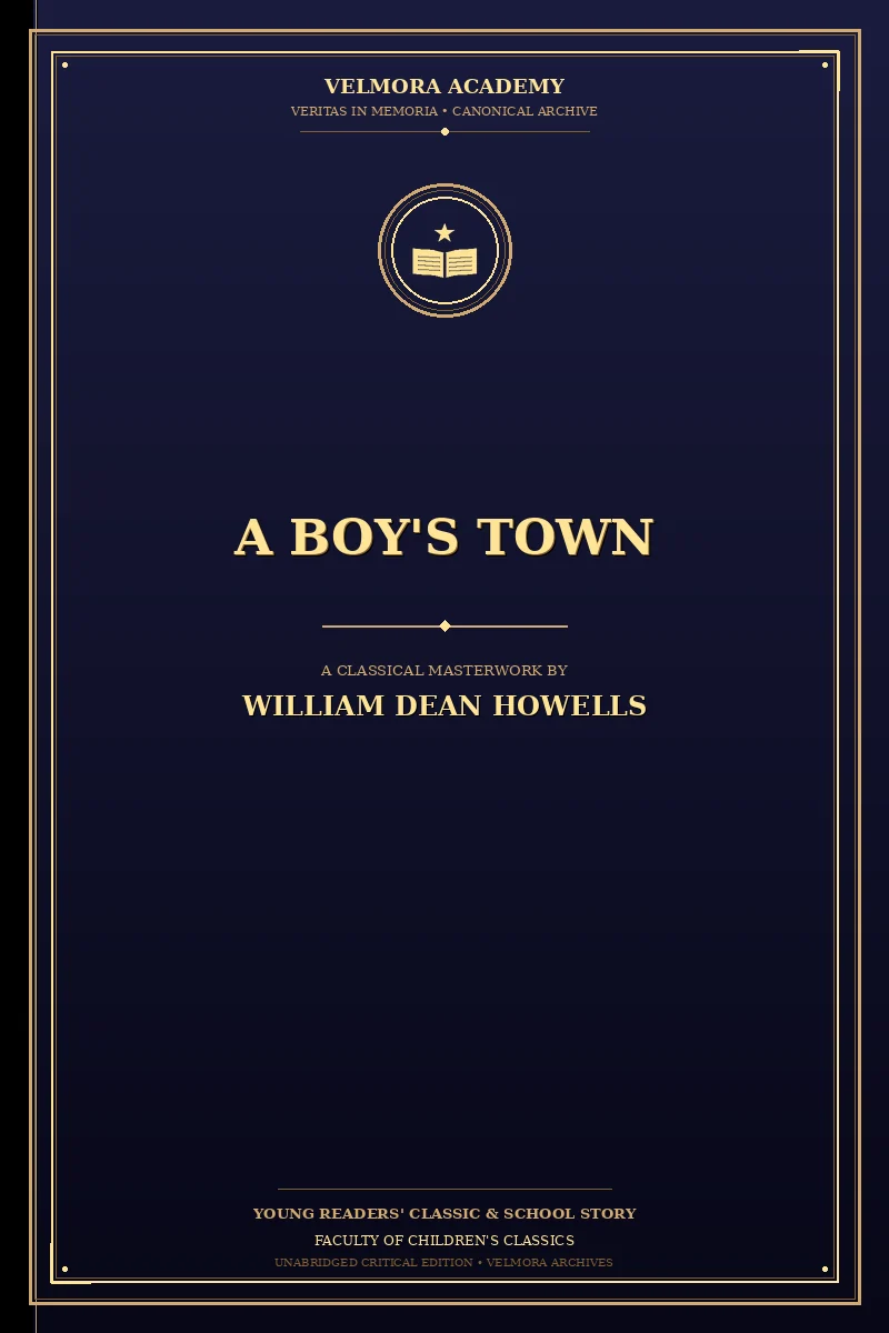 Cover of A Boy's Town