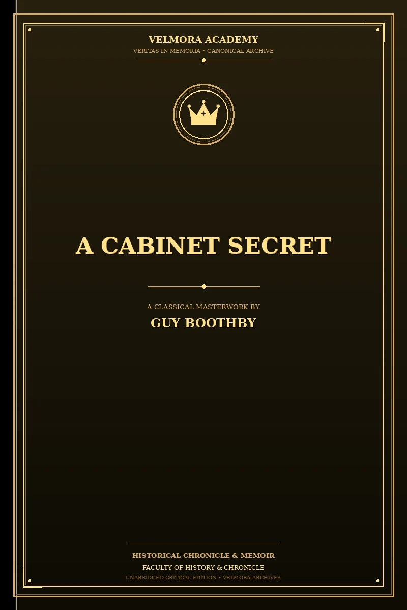 Cover of A Cabinet Secret