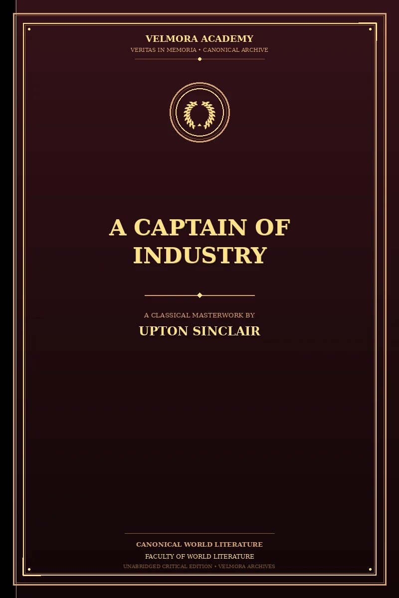 Cover of A Captain of Industry