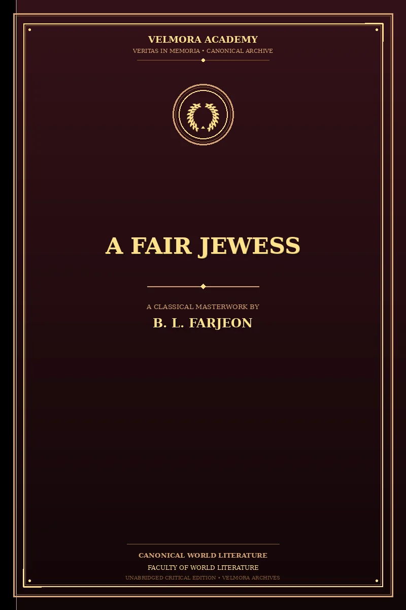Cover of A Fair Jewess