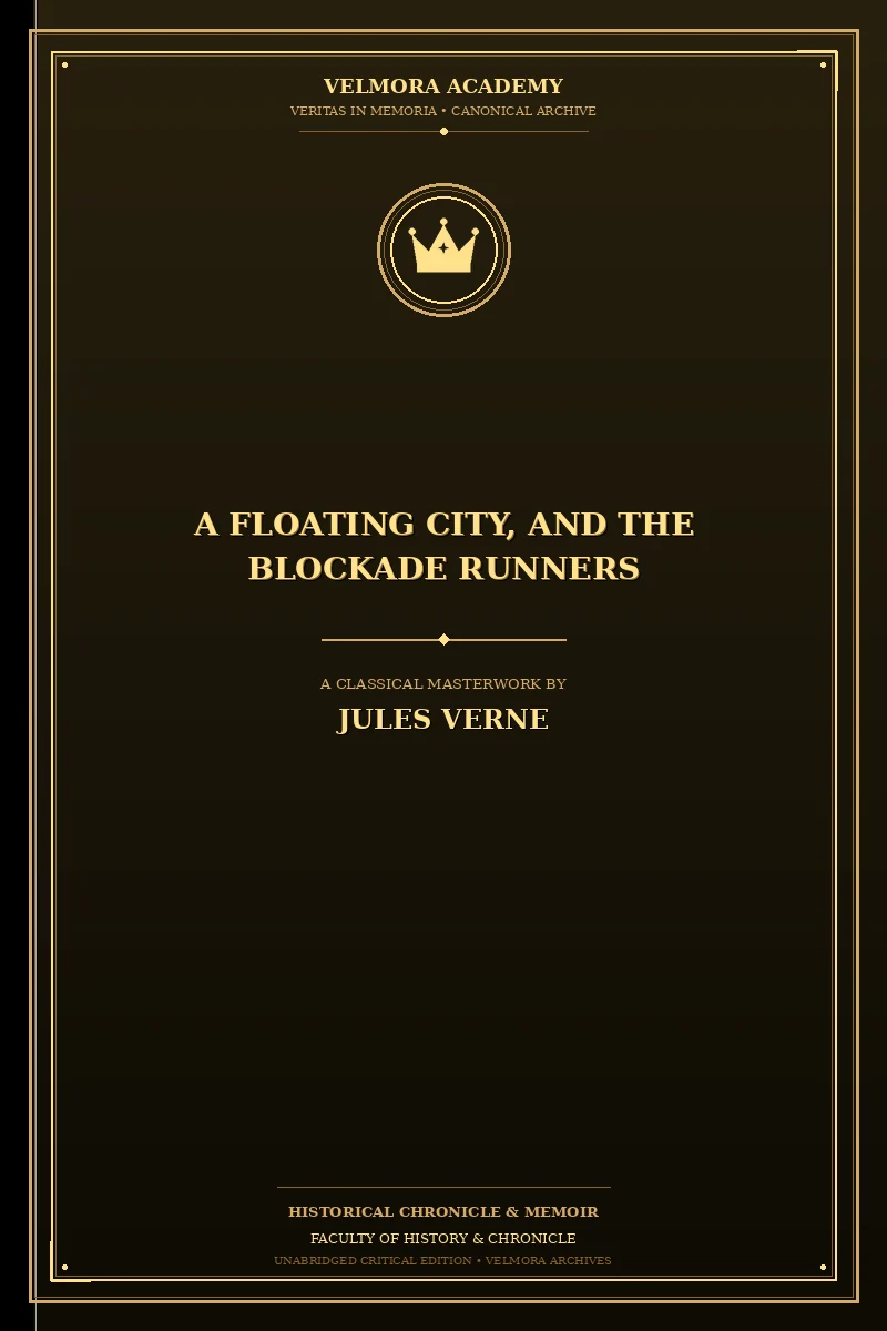 Cover of A Floating City, and The Blockade Runners
