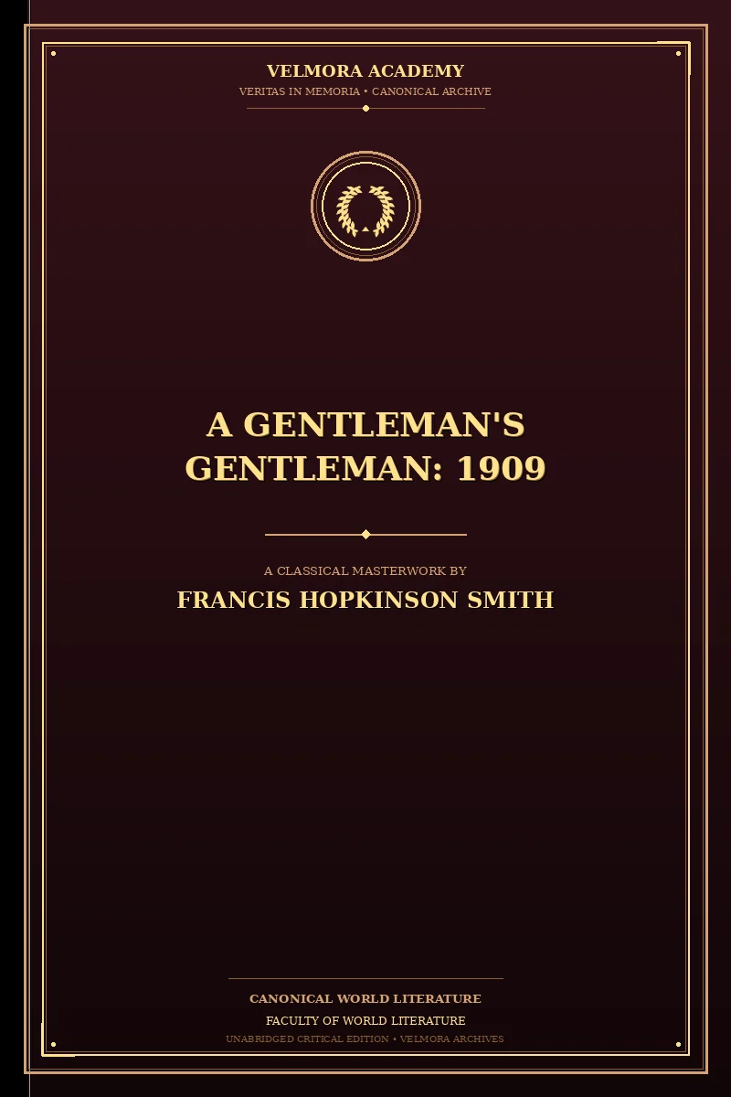 Cover of A Gentleman's Gentleman: 1909