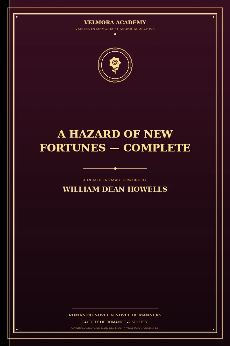 Cover of A Hazard of New Fortunes — Complete