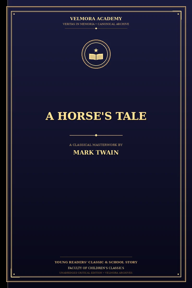 Cover of A Horse's Tale