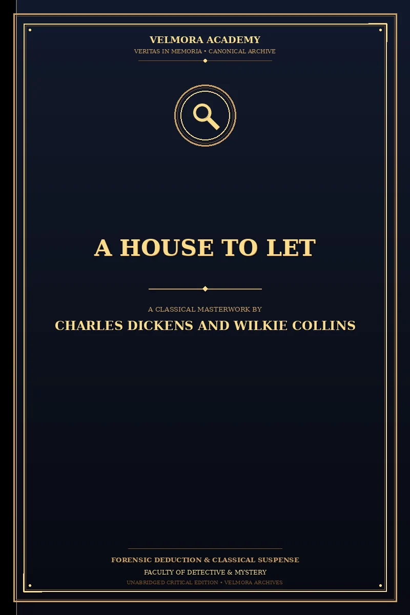 Cover of A House to Let