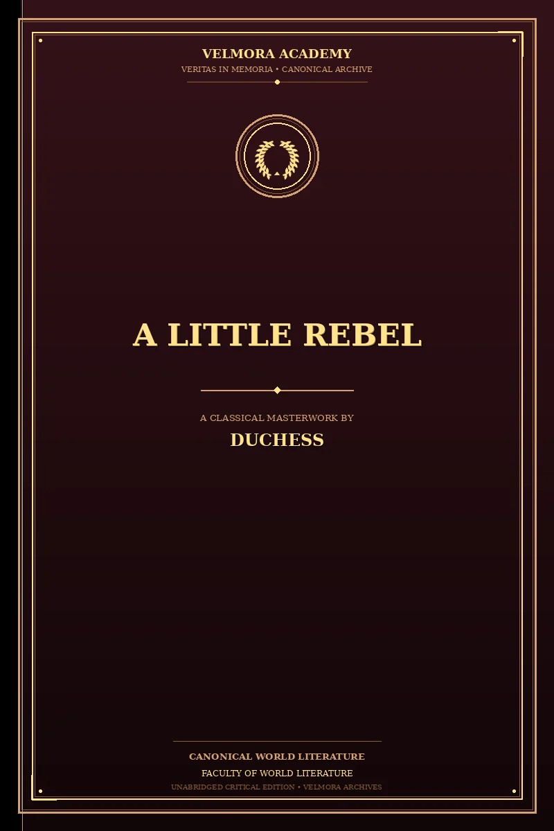 Cover of A Little Rebel