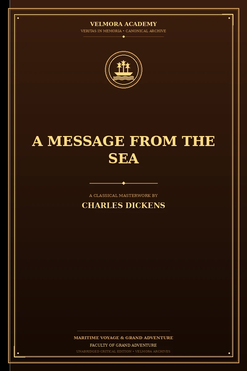 Cover of A Message from the Sea