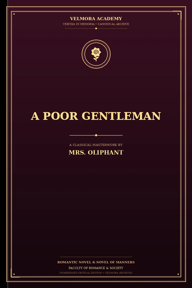 Cover of A Poor Gentleman