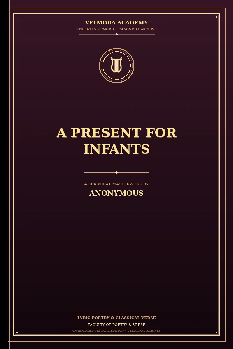 Cover of A Present for Infants