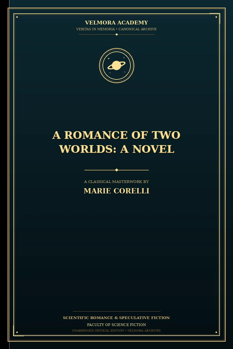 Cover of A Romance of Two Worlds: A Novel