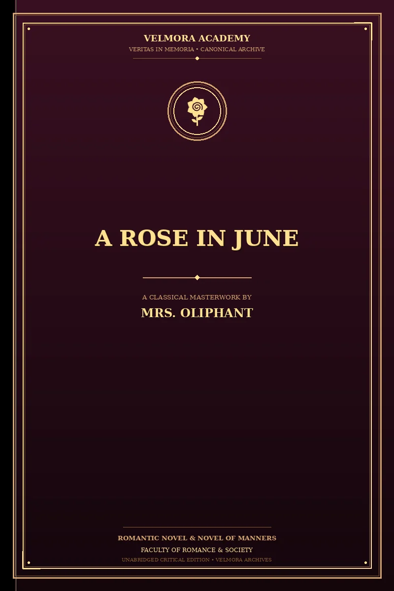 Cover of A Rose in June