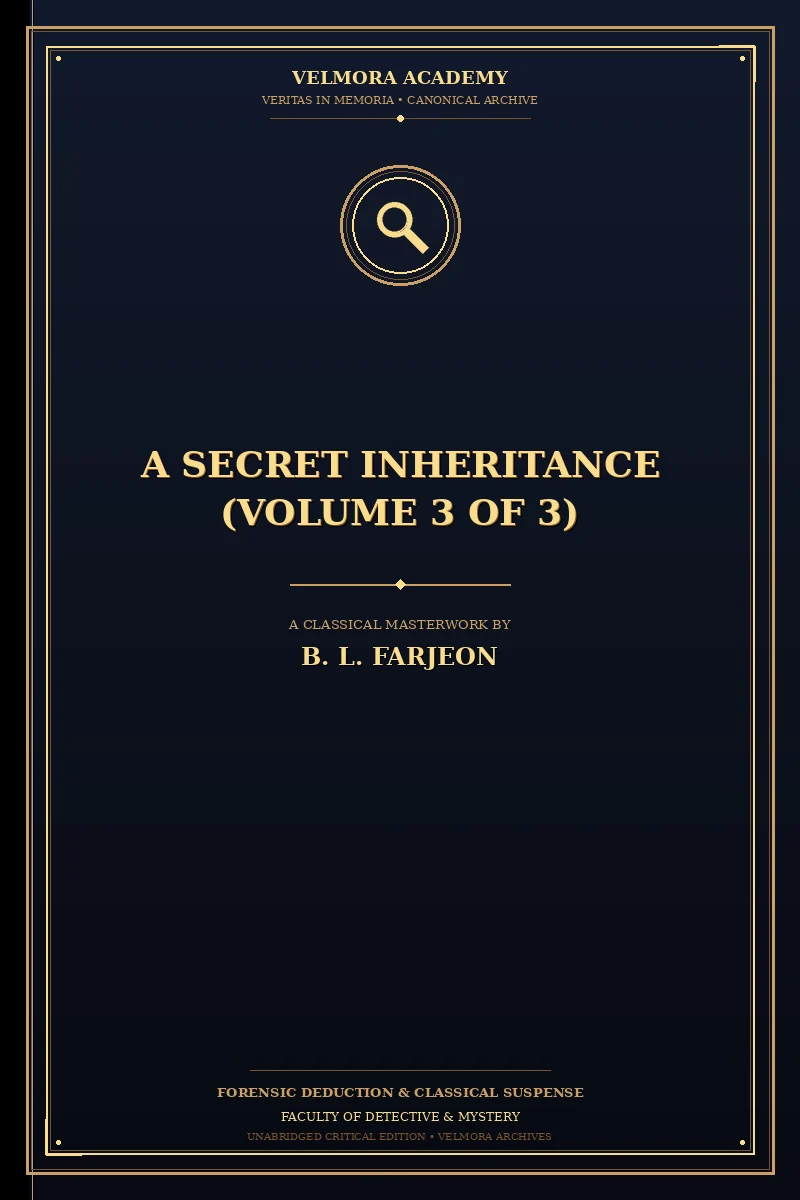 Cover of A Secret Inheritance (Volume 3 of 3)