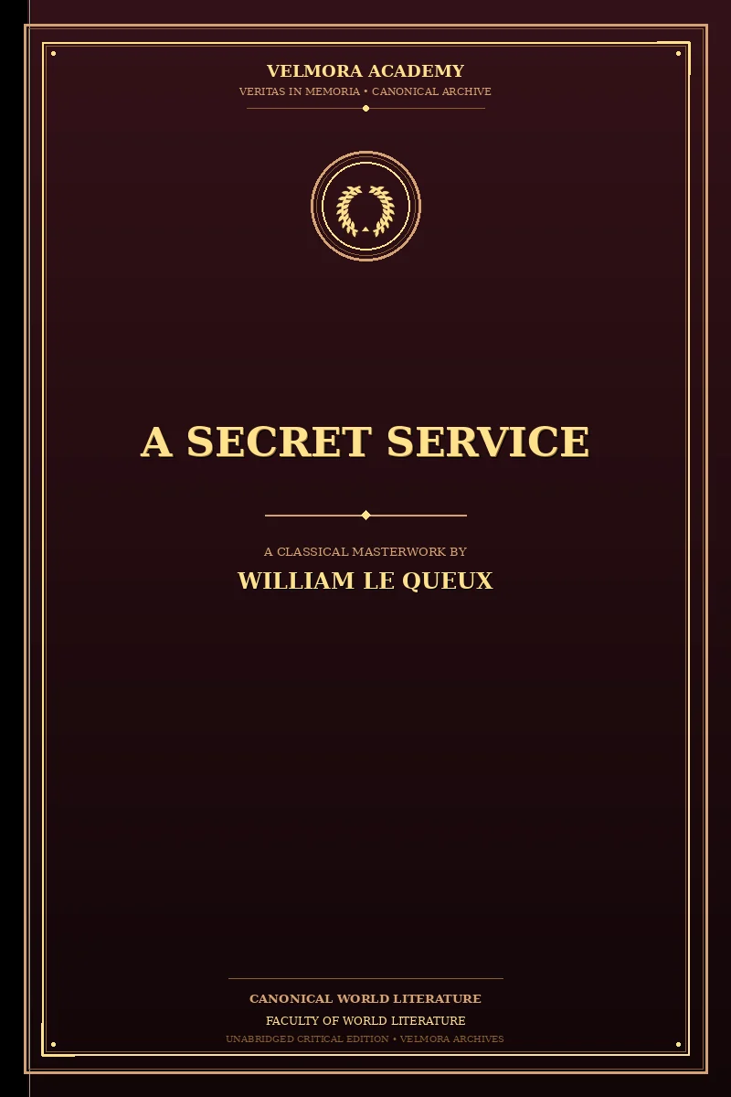 Cover of A Secret Service