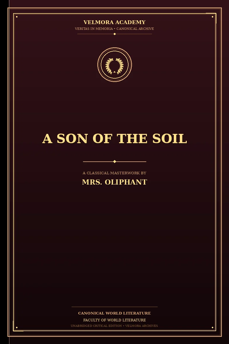Cover of A Son of the Soil
