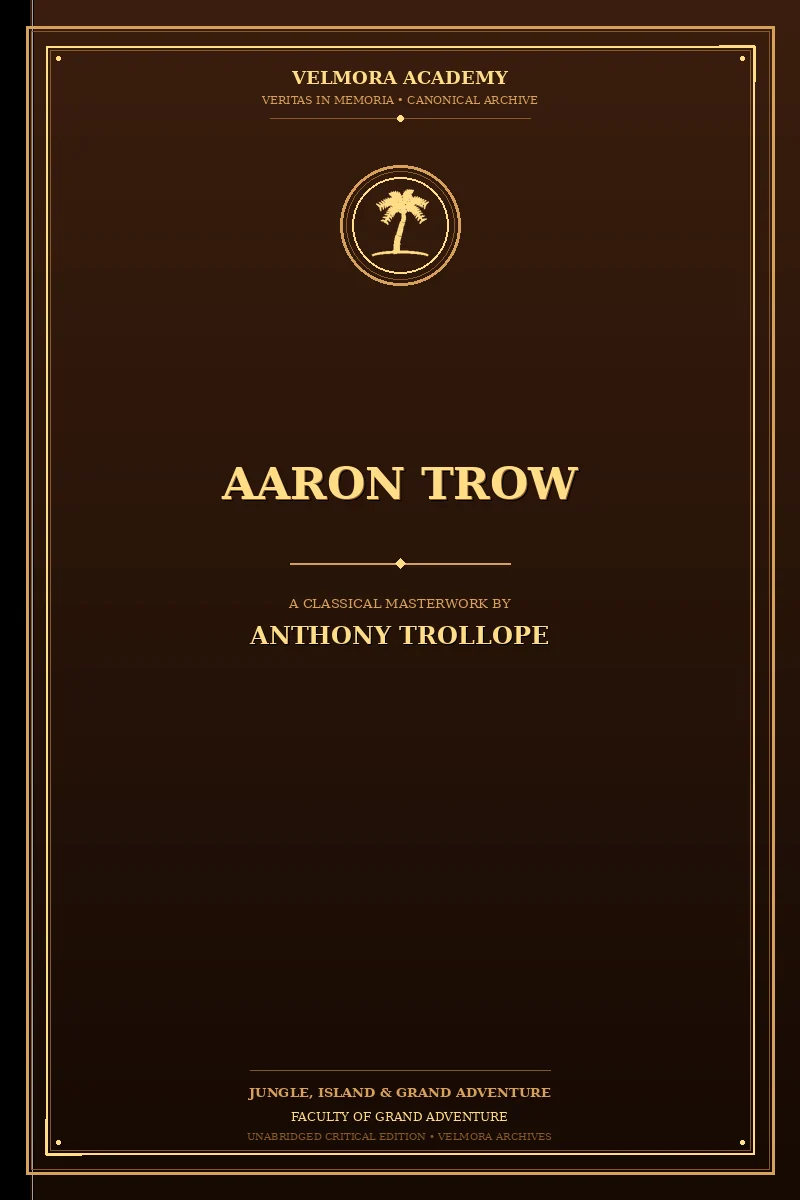 Cover of Aaron Trow
