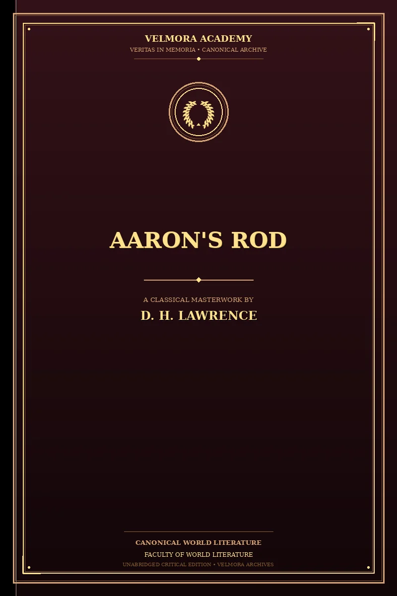 Cover of Aaron's Rod