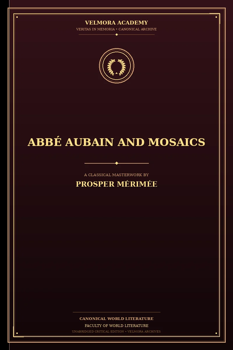 Cover of Abbé Aubain and Mosaics