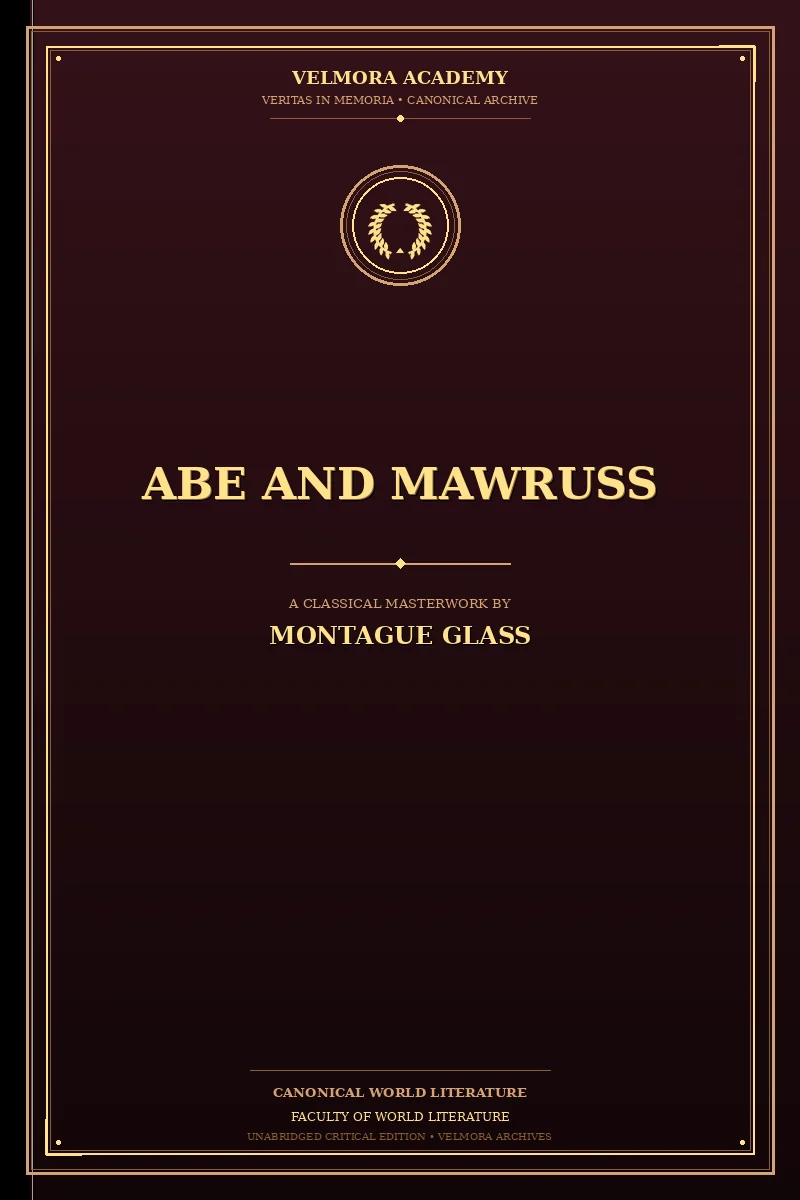 Cover of Abe and Mawruss