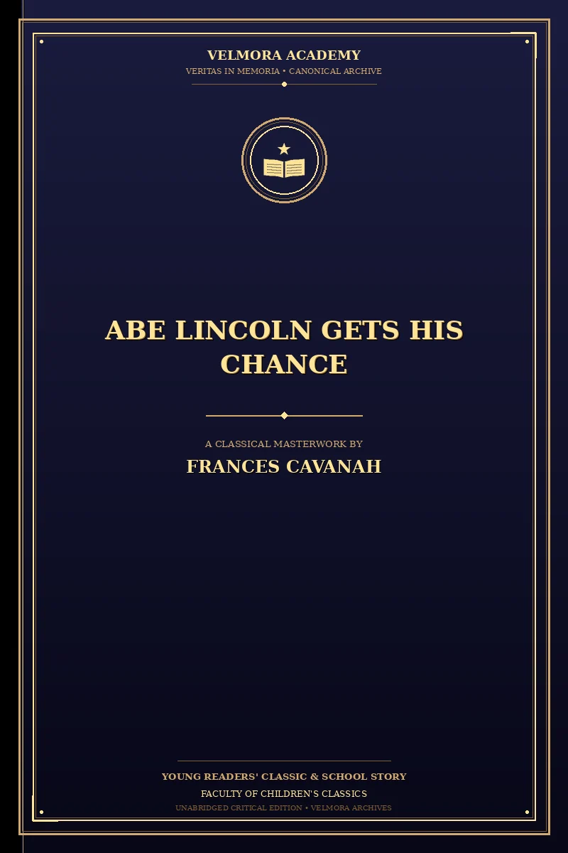 Cover of Abe Lincoln Gets His Chance