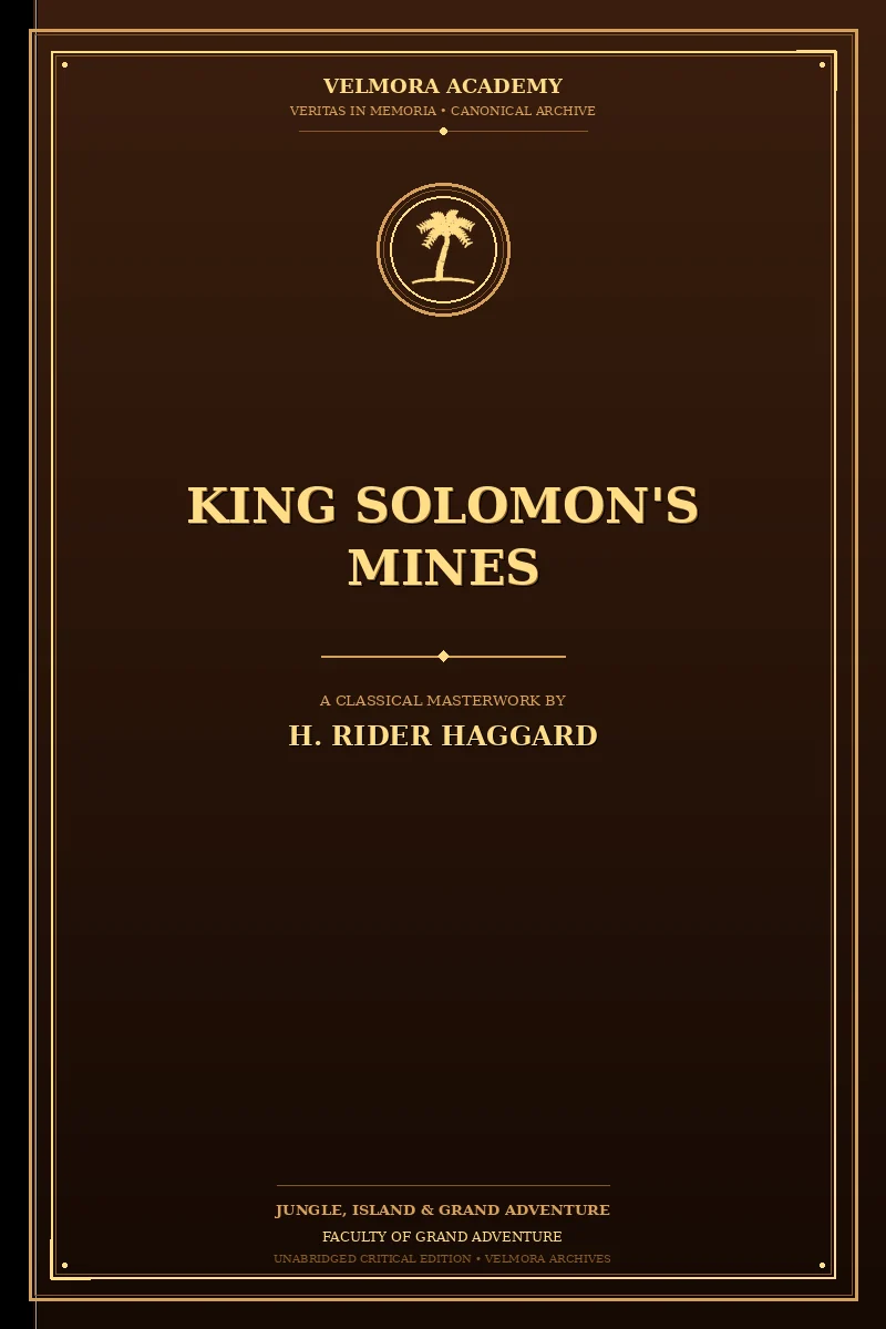 Cover of King Solomon's Mines