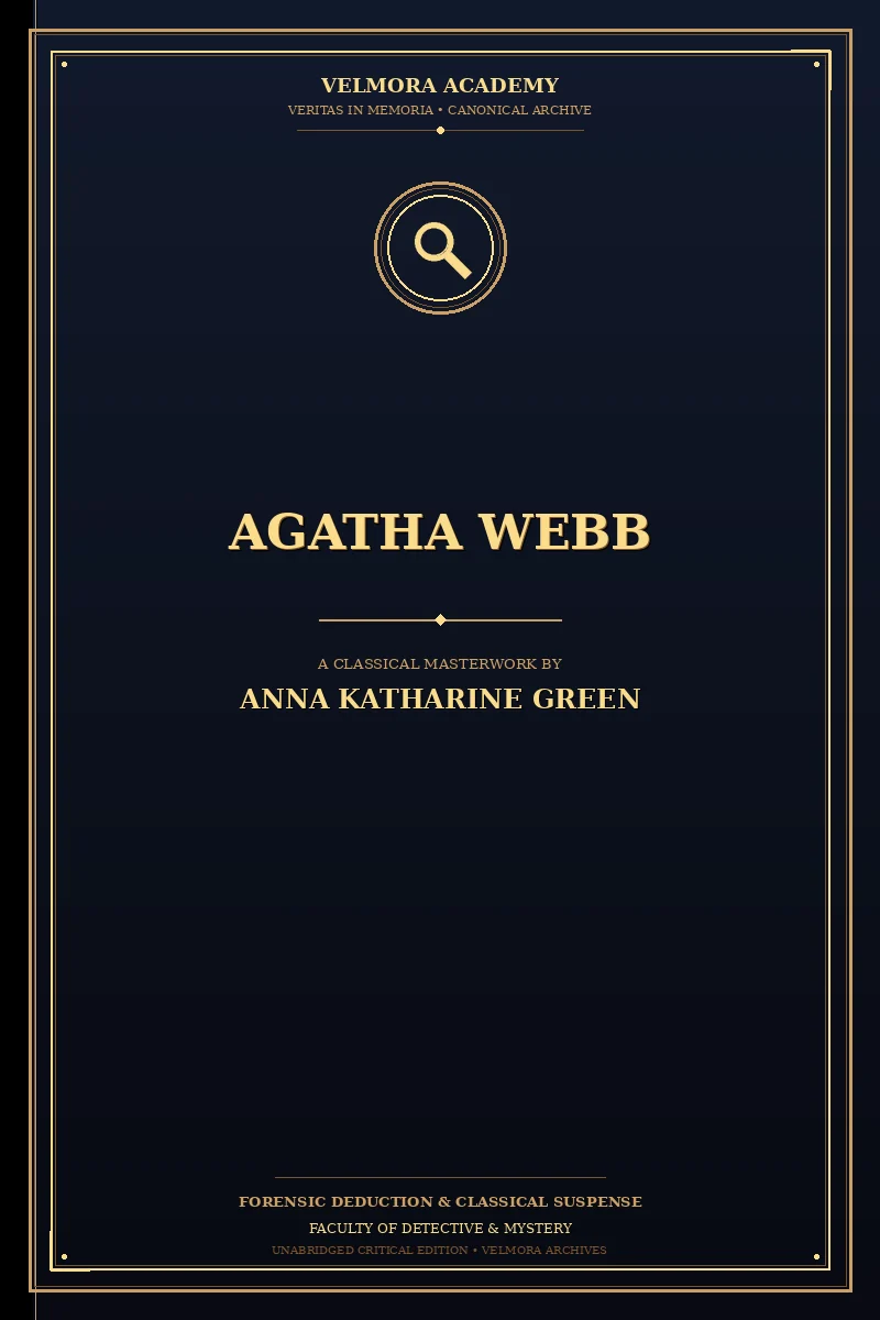 Cover of Agatha Webb