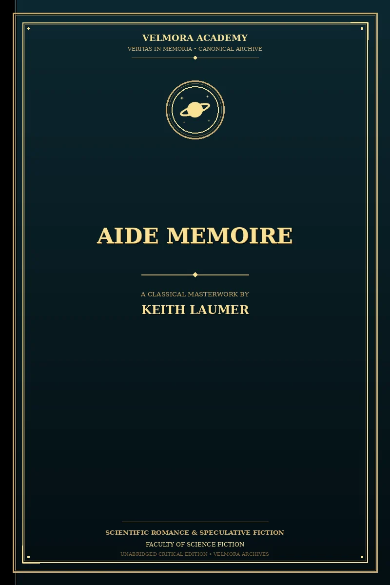 Cover of Aide Memoire