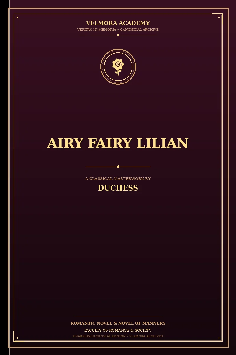 Cover of Airy Fairy Lilian