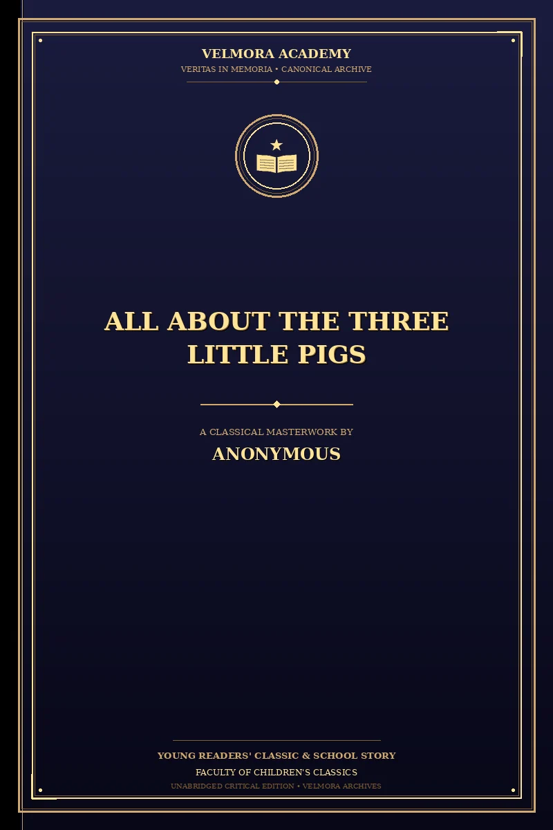 Cover of All About the Three Little Pigs