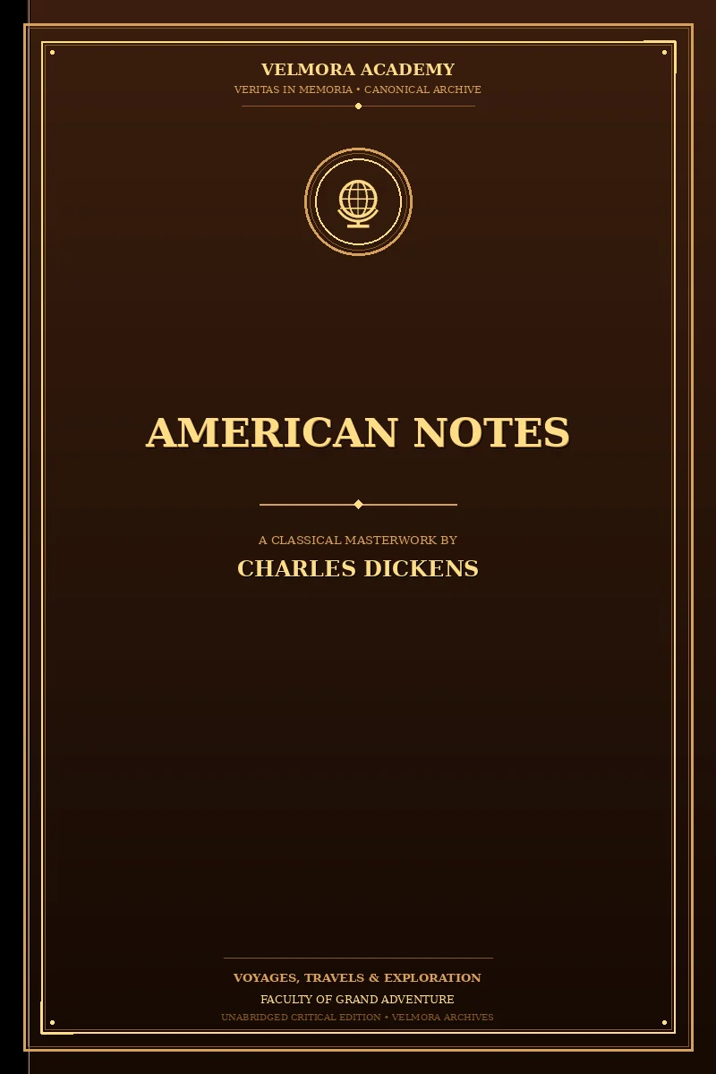 Cover of American Notes