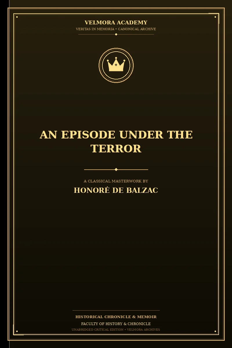 Cover of An Episode Under the Terror