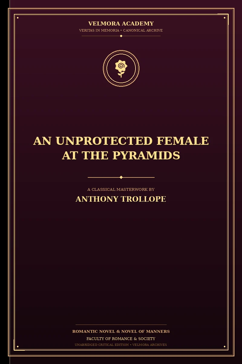 Cover of An Unprotected Female at the Pyramids