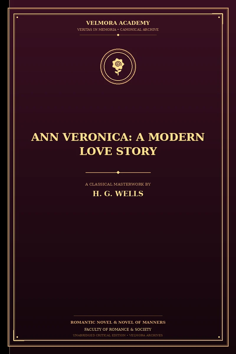 Cover of Ann Veronica: A Modern Love Story