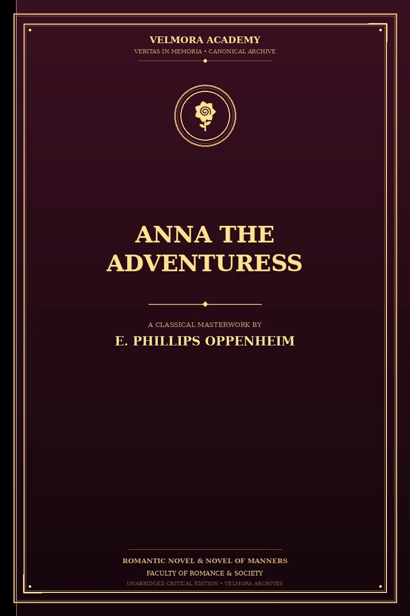 Cover of Anna the Adventuress