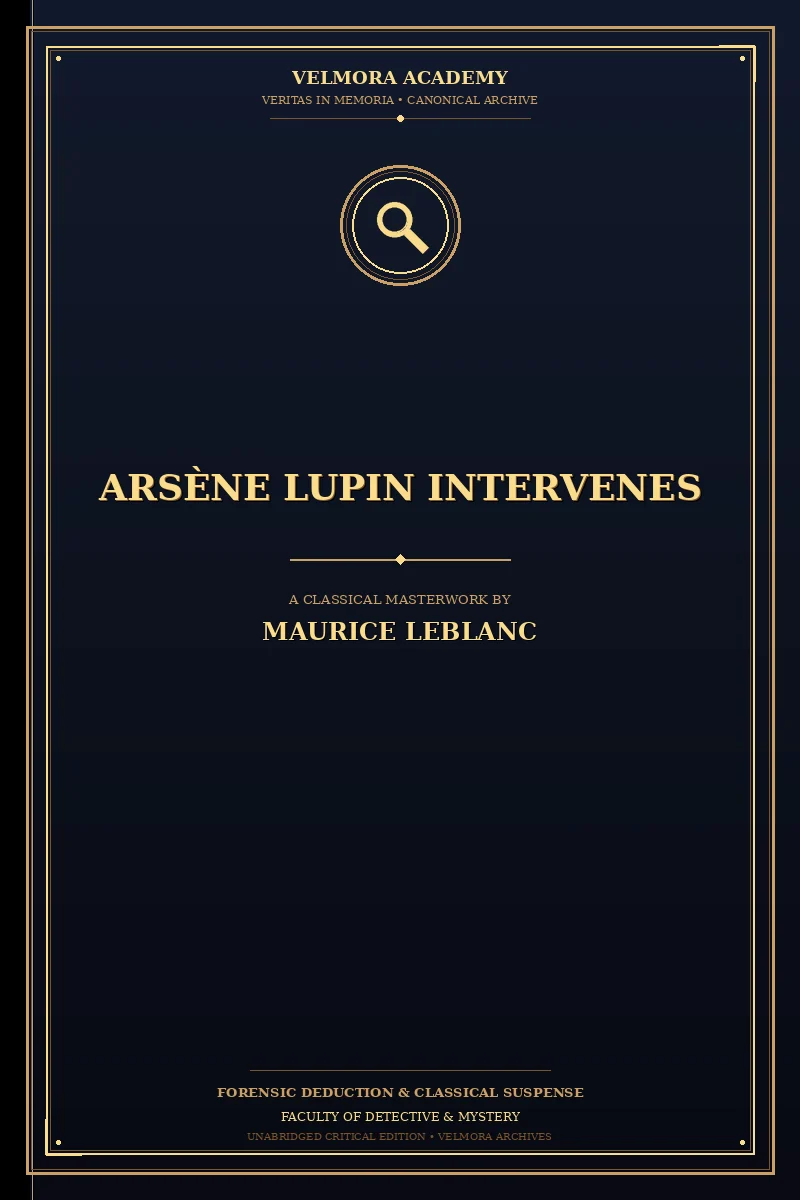 Cover of Arsène Lupin intervenes
