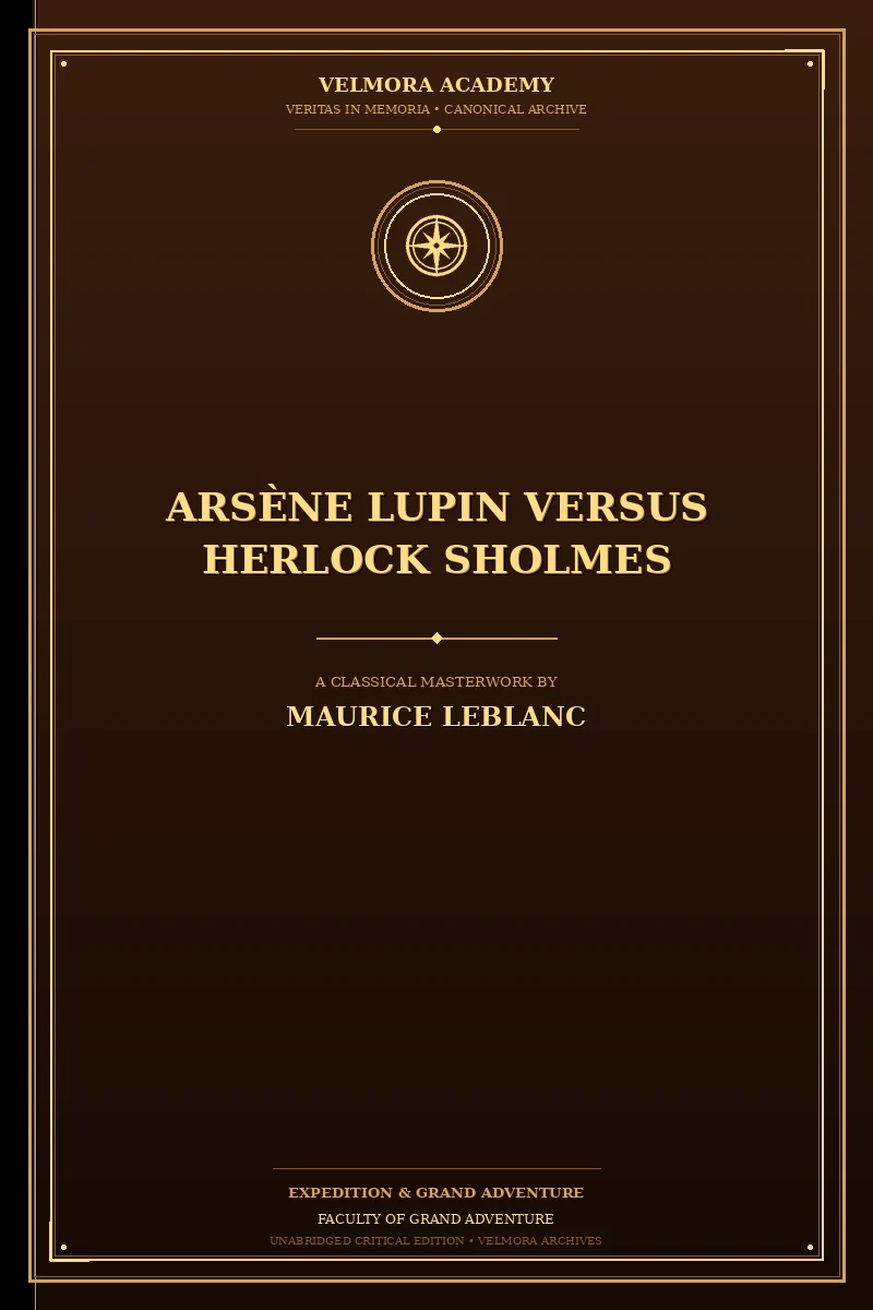 Cover of Arsène Lupin Versus Herlock Sholmes