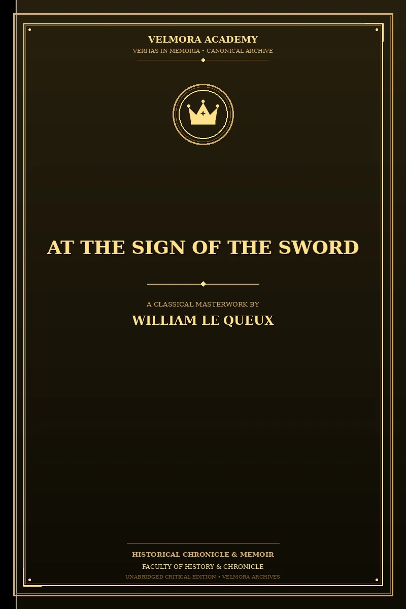 Cover of At the Sign of the Sword