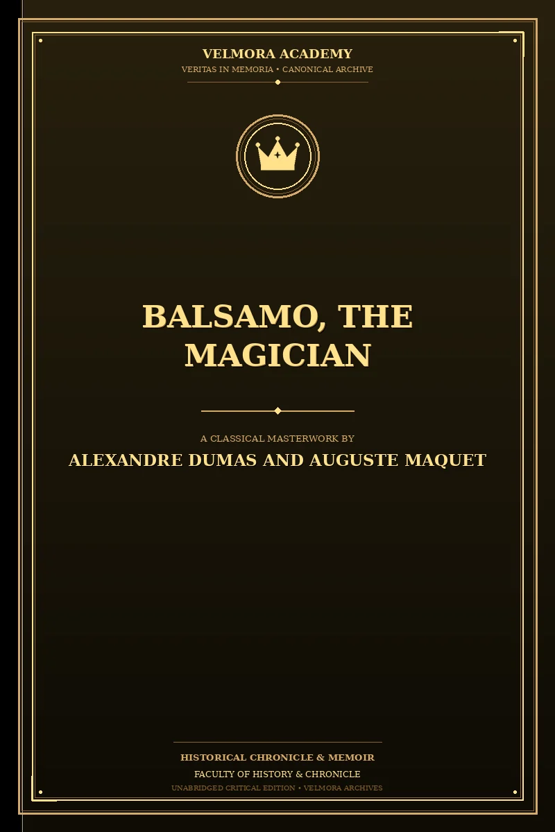 Cover of Balsamo, the Magician